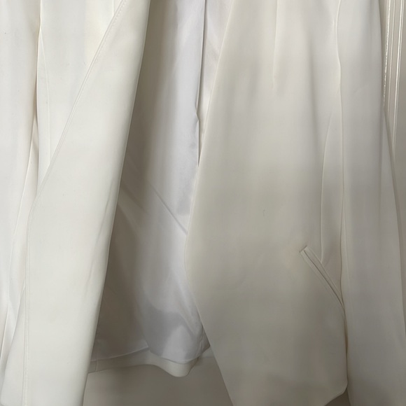 Banana Republic White Blazer Size 4 - Picture 3 of 3